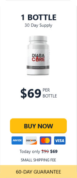 try DiabaCore 1 bottle